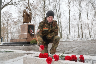 В Славгородском районе перезахоронили останки героев, погибших в годы Великой Отечественной