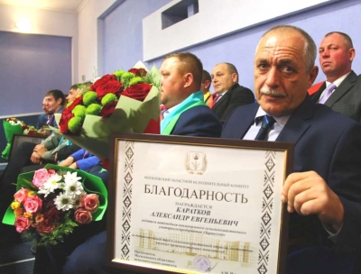 На Дажынках-2022 в Славгороде наградили «серебряных» и «бронзовых» лидеров жатвы