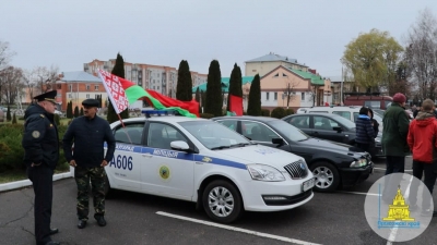 Сегодня Славгородский район встречал «Патриотов Беларуси» — участников республиканской акции «Символ единства — 2022»
