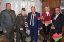 В преддверии Дня Победы и приближающегося 80-летия освобождения Беларуси от немецко-фашистских захватчиков поздравили ветерана