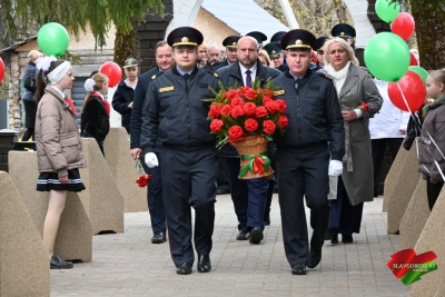 В&nbsp;Славгороде почтили память жертв чернобыльской аварии