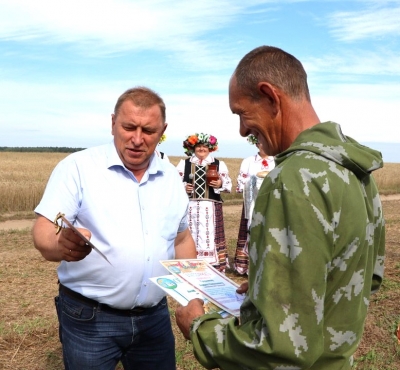 В&nbsp;районе чествовали героев жатвы