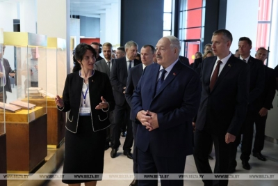 Лукашенко принял участие в открытии Музея Славы Могилевщины