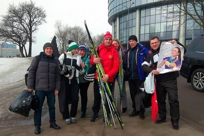 Команда Могилевской области приняла участие в спортивном празднике «Минская лыжня — 2019»