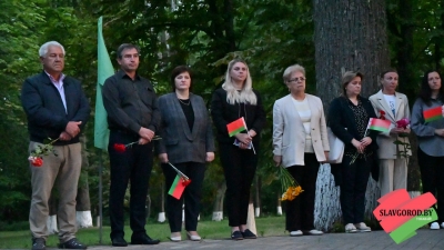 В Славгороде прошёл митинг посвящённый Дню всенародной памяти жертв Великой Отечественной войны и геноцида белорусского народа