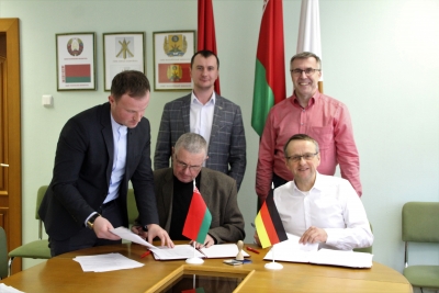«Красный пищевик» подписал с немецкой компанией контракт на поставку оборудования в Славгород