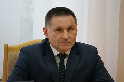 Владимир Доманевский представил депутатам нового первого заместителя председателя Могилевского облисполкома