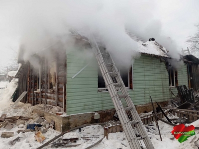 24 января 2026 года&nbsp;в 15:34 на телефон ЦОУ Славгородского РОЧС поступило сообщение пожаре частного дачного дома в г. Славгороде по переулку Набережная