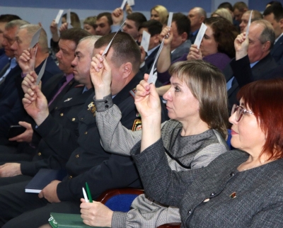 Первая сессия районного Совета депутатов двадцать девятого созыва прошла 6 марта в Славгороде.