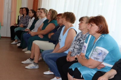 Встреча в трудовом коллективе ГУО «Детский сад  4 г. Славгорода»