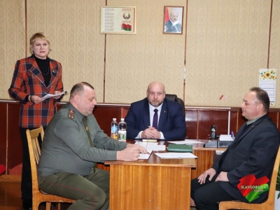 Информационная группа председателя райисполкома Максима Потапенко встретилась с&nbsp;коллективом Славгородской ПМК-274