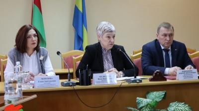 Председатель Национального статистического комитета Республики Беларусь Инна Медведева провела рабочую встречу с активом Славгородского района