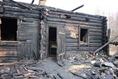 На&nbsp;пожаре погиб мужчина