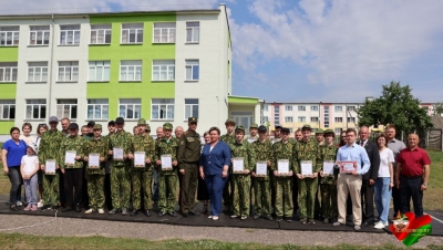 Школу мужества прошли достойно! В&nbsp;Славгороде торжественно завершились учебно-полевые сборы-2026