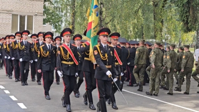 День знаний в кадетском училище в Могилеве прошел под звуки марша