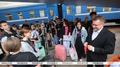 &quot;Больше всего жду обзорную экскурсию по Минску&quot;. Молодежь из Мелитополя приехала в Беларусь