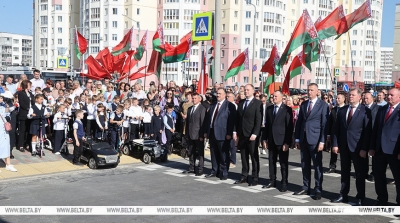 В Могилеве открыли завершающую третью очередь дороги-дублера ул. Якубовского-Загородное шоссе