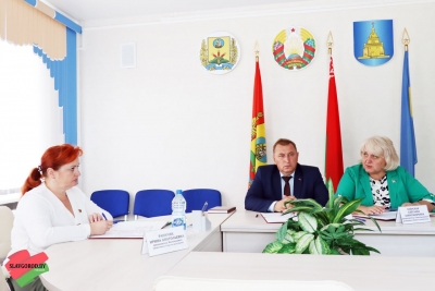  В Славгороде прошёл личный приём граждан председателя Могилевского областного Совета депутатов Ирины Раинчик