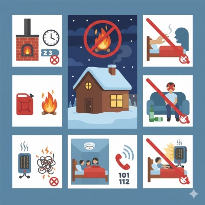 БЕЗОПАСНОСТЬ В МОРОЗЫ: ЦЕНА ОШИБКИ &mdash; ЖИЗНЬ!