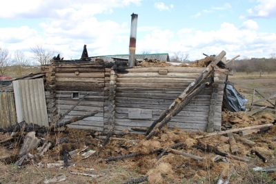 Горела баня в&nbsp;Красном Восходе