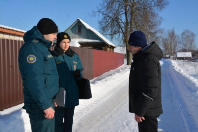 Профилактические обходы в Свенском сельсовете и городе Славгороде.