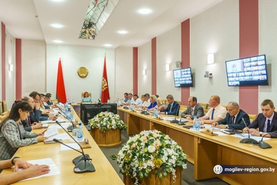 Внеочередная тридцать девятая сессия Могилевского областного Совета депутатов состоялась в облисполкоме