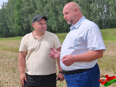 Первый пошёл! В районе стартовала большая жатва